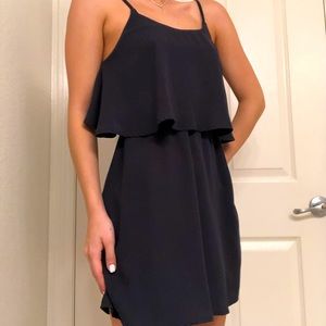 TOBI NAVY BLUE MINI DRESS